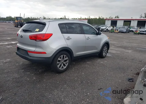 2015 Kia Sportage Lx from USA, damaged, VIN KNDPB3AC3F7745795